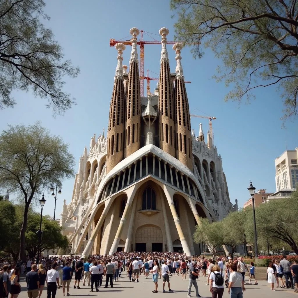 La Sagrada Familia sin colas gracias a nuestra planificación