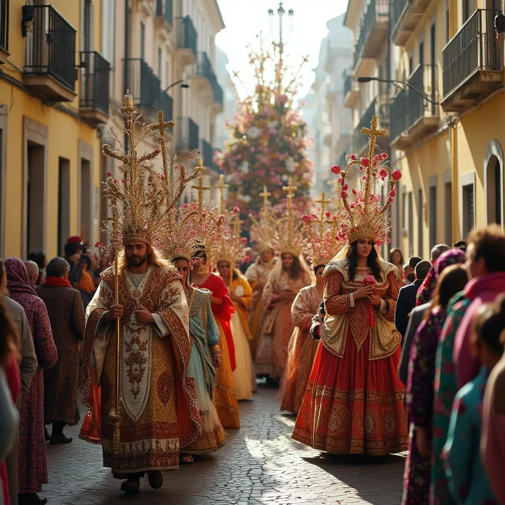 Procesiones de Semana Santa en España